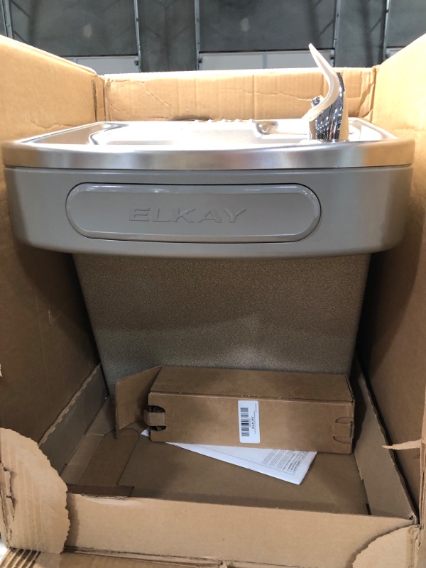 Photo 7 of ***BOX 1 OF 2 ONLY - SEE COMMENTS***
Elkay LZS8WSL EZH2O Bottle Filling Station with Single ADA Cooler, Filtered Refrigerated Light Gray