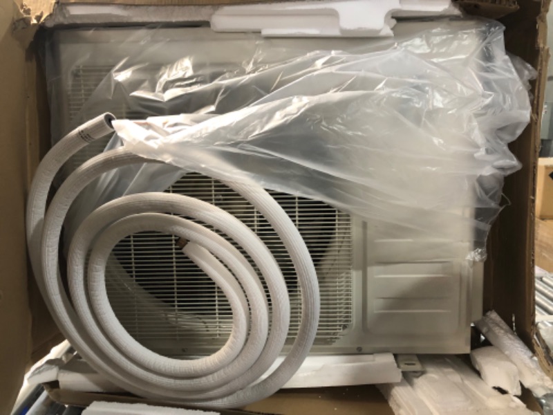 Photo 2 of [NONREFUNDABLE, FOR PARTS/ READ NOTES]
24,000 BTU Mini Split Air Conditioner, 23 SEER2 WiFi Mini Split Ac/heating System, Inverter Ductless Air Conditioner with Pre-Charged & Installation Kits, Cools Room up to 1500 Sq. Ft, 208/230V 24,000BTU/230V/23SEER2