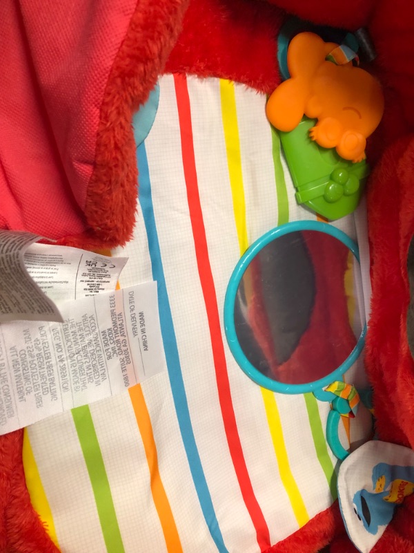 Photo 5 of Bright Starts Sesame Street Tummy-Time Elmo Prop Mat, Ages 0-12 Months