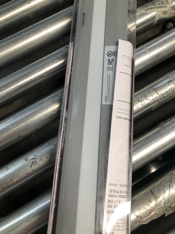 Photo 3 of ***USED - LIKELY MISSING PARTS - UNABLE TO VERIFY FUNCTIONALITY***
Allen + Roth 23 x 72 in Gray Room Darkening Cordless Motorized