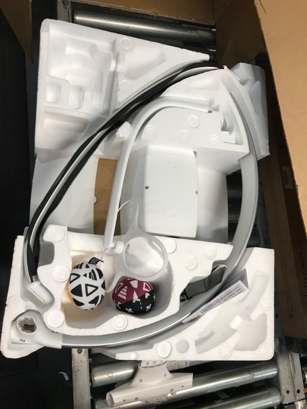 Photo 1 of 4moms MamaRoo Multi-Motion Baby Swing, Bluetooth Baby Swing with 5 Unique Motions, Grey Gray