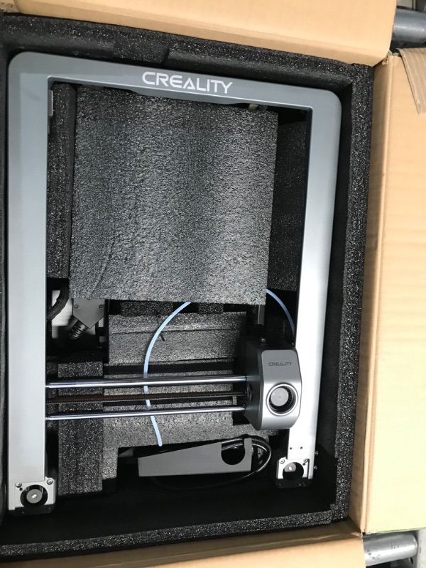 Photo 3 of Creality Ender 3 V3 3D Printer, Core XZ for Max. 600mm/s Printing Speed, Integrated Die-Cast Aluminum Alloy, 60W Ceramic Heater Hotend, Dual Mighty Cooling Fans, 220 * 220 * 250mm