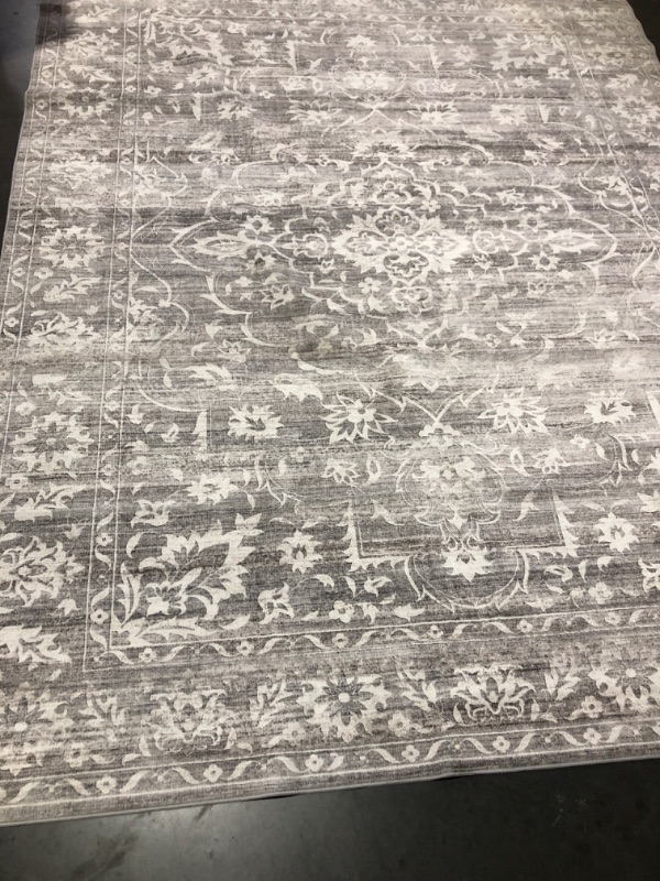 Photo 3 of (used)(see images) Soalmost 9' 10'' x 7' 10'' Area Rugs for Living Room, Stain Resistant Washable Rugs