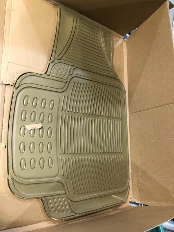 Photo 4 of FH Group Car Floor Mats - Heavy-Duty Rubber Floor Mats for Cars, Universal Fit Rear Set