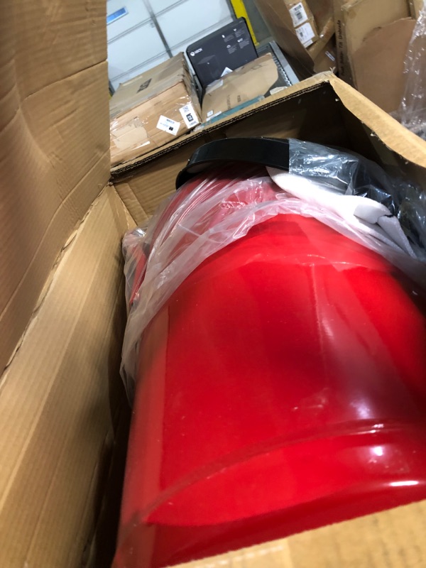 Photo 1 of 18 Gallon Portable Waste Oil Drainer, Height Adjustable Pneumatic Industrial Fluid Drain Tank with Wheels, Oil Pan Funnel for Changing Car and Truck Oil