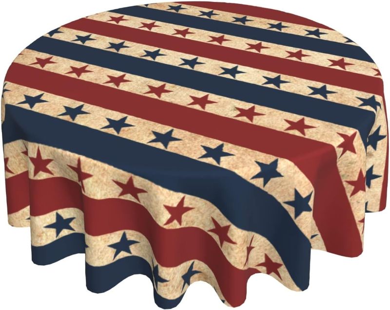 Photo 1 of *REFERENCE PHOTO*
FLAG TABLECLOTH 60 IN.