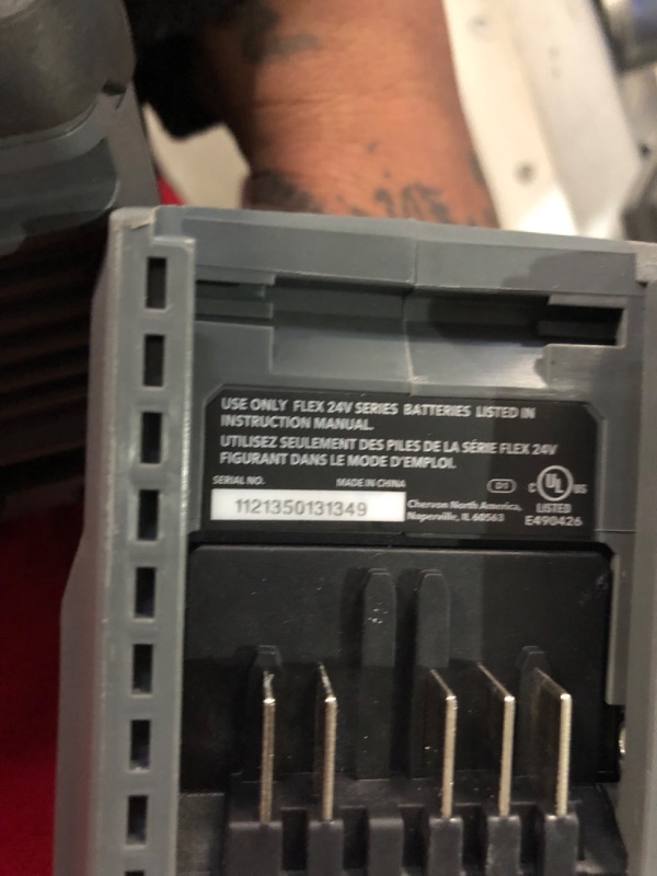 Photo 1 of ** SEE NOTES FLEX 24V Brushless Cordless 1/2-Inch 1,150 Ft-Lbs High Torque Impact Wrench Kit with 6.0Ah Stacked Lithium Battery and 280W Rapid Charger - FX1471-1H 1,150 Ft-Lbs w/6.0Ah Stacked Lithium Battery