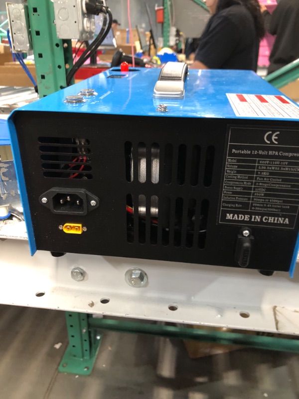 Photo 1 of (please see all images) Spritech PCP Air Compressor,Auto-shutoff 4500Psi/30Mpa Oil/Water-Free Set-pressure Air Gun 
