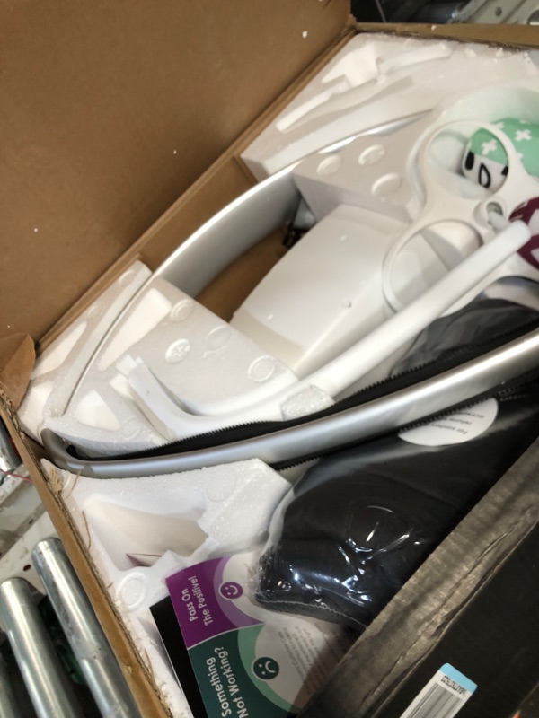 Photo 4 of 4moms MamaRoo Multi-Motion Baby Swing, Bluetooth Enabled with 5 Unique Motions, Black