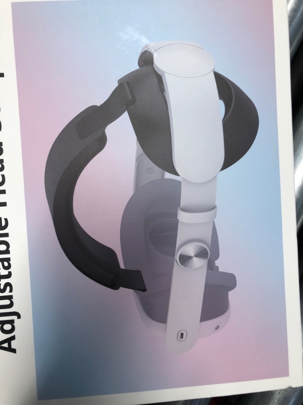 Photo 1 of DamonLight Head Strap Accessories Compatible with Oculus Quest 3, Adjustable Comfortable Upgraded Elite Strap Headset Replacement for Meta Quest 3 Pressure-Free Head Strap