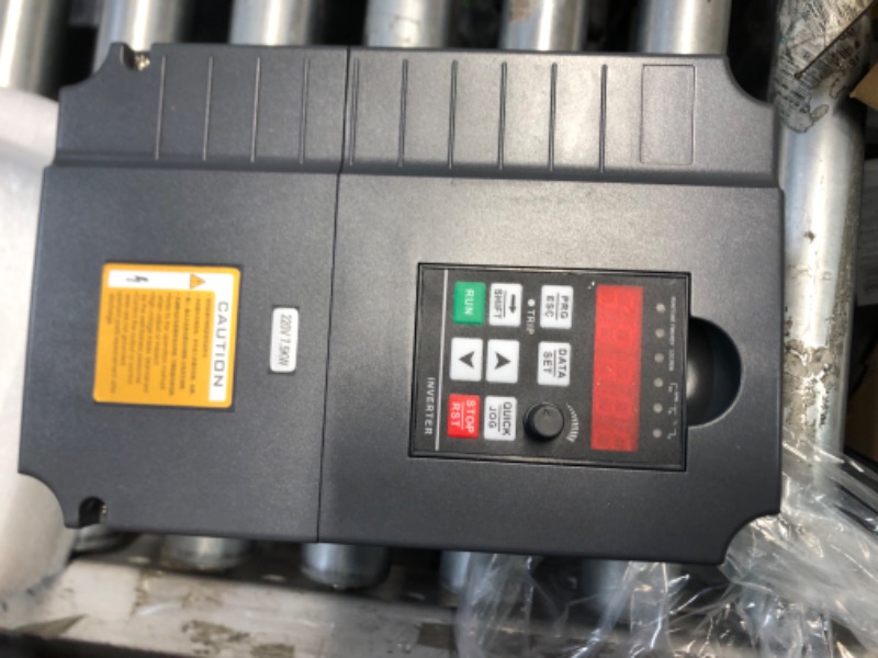 Photo 3 of Huanyang Vector VFD Variable Frequency Drive ,Single to 3 Phase,7.5kW 10HP 220V AC 34A for Motor Speed Control ,GT Series