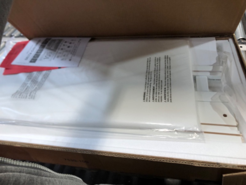 Photo 5 of Delta Children Wilmington Changing Table with Pad White