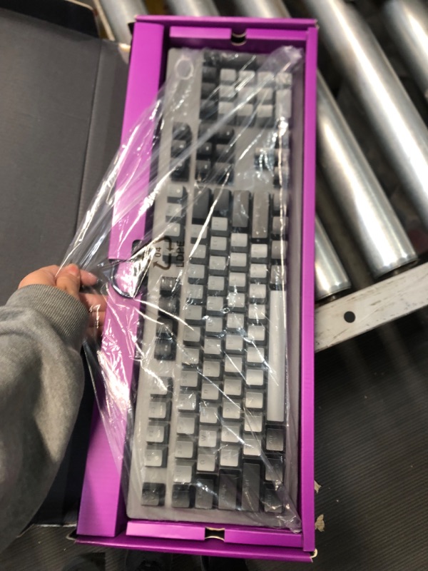 Photo 3 of Cooler Master CK352 Full Mechanical Gaming PC Keyboard, Tactile Brown Switches, Customizable RGB Illumination and Lightbars, Sandblasted Aluminum Top, Dual Keycap Scheme, QWERTY (CK-352-GKMR1-US)