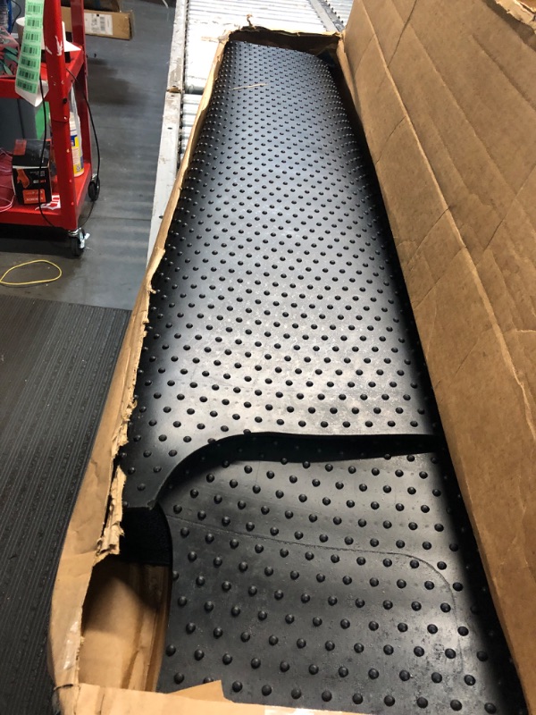 Photo 3 of GEEDAR Heavy Duty Rubber Bed Mat for 2015-2024 Ford F-150 5.5 Ft CrewCab Bed Liner, Ford F-150 5.5 Ft Bed Mat, Ford F150 Accessories, Black