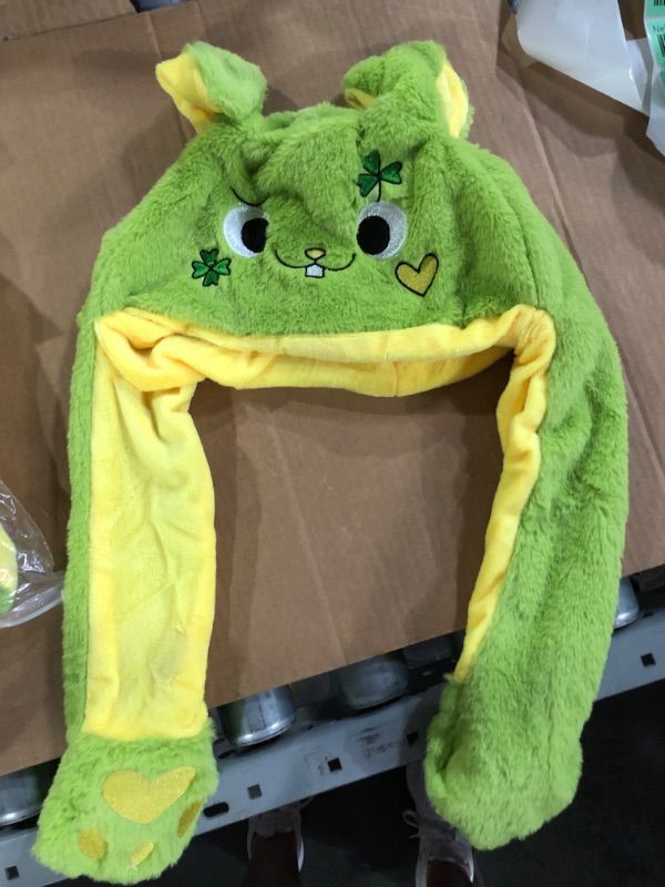 Photo 1 of Animal Hood Hat for Kids and Adults One Size, Animal Hat 