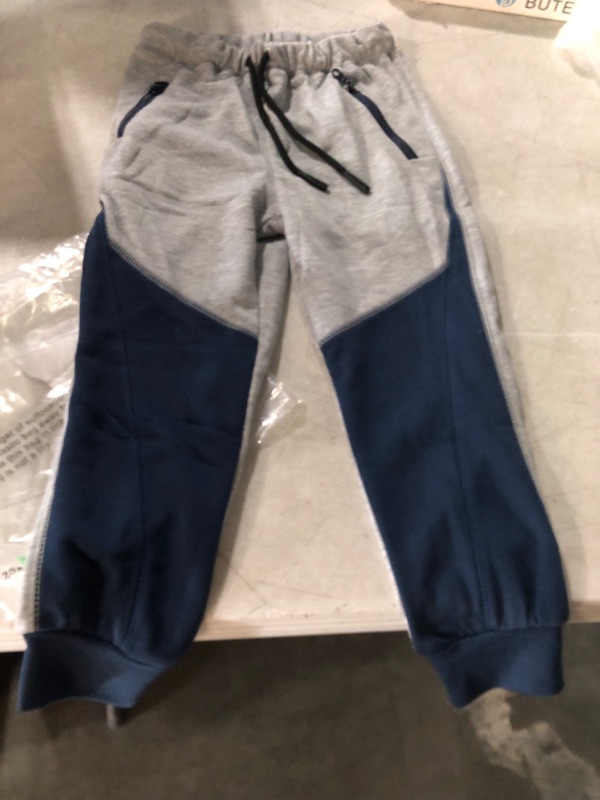 Photo 2 of *****STOCK IMAGE FOR SAMPLE*****
Haloumoning Boys Jogger Sweatpants Kids Athletic Elastic Waist Drawstring Track Pants with Pockets 5-14 Years (Grey) Europe Size 120, US Sz 6-7