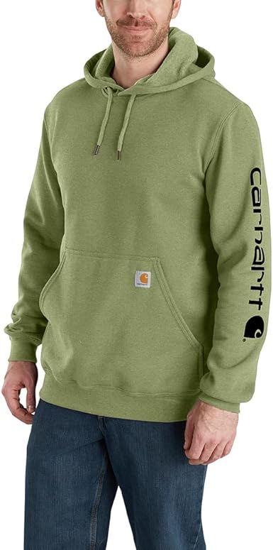 Photo 1 of Carhartt Men's Loose Fit Midweight Logo Sleeve Graphic Sweatshirt