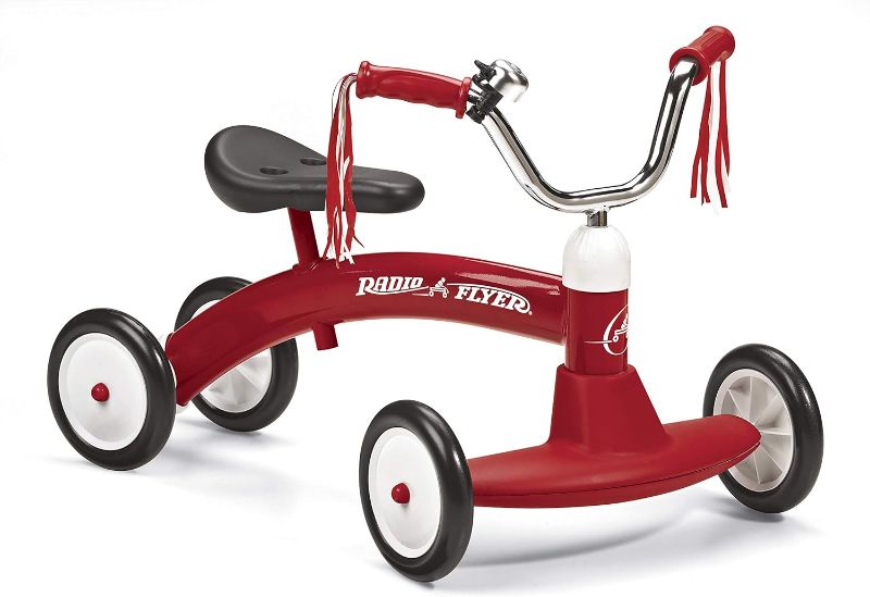 Photo 1 of **NONREFUNDABLE**FOR PARTS OR REPAIR**SEE NOTES**
Radio Flyer Scoot About Tricycle, Red