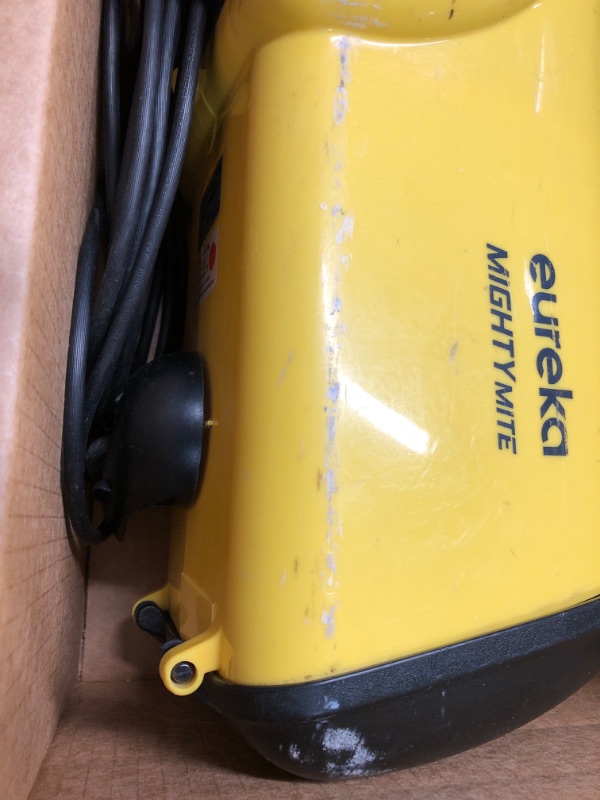 Photo 3 of (USED/MISSING PARTS/ SEE NOTES) Eureka 3670M Canister Cleaner, Lightweight Powerful Vacuum for Carpets and Hard floors, w/ 5bags,Yellow