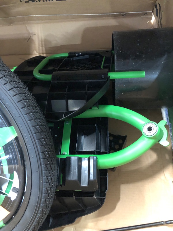 Photo 4 of (PARTS ONLY/ NO RETURNS OR REFUNDS) Huffy Green Machine Drift Trikes for Kids Green 20 Inch 2023 Green Machine - 20 Inch with LEDs Trike