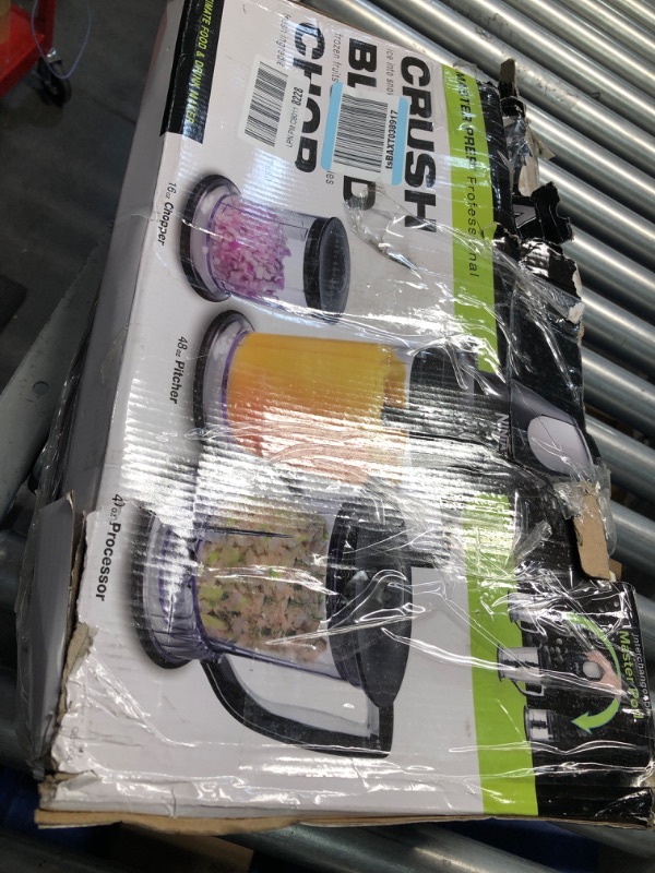 Photo 1 of Ninja QB1004 Blender/Food Processor with 450-Watt Base, 48oz Pitcher, 16oz Chopper Bowl, and 40oz Processor Bowl for Shakes, Smoothies, and Meal Prep