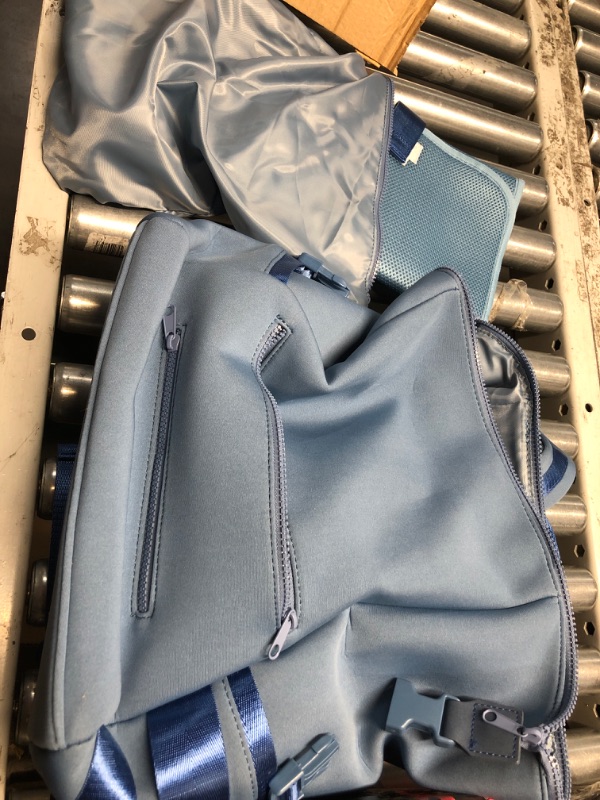 Photo 1 of BABY BAG WITH CHANGING PAD BLUE 