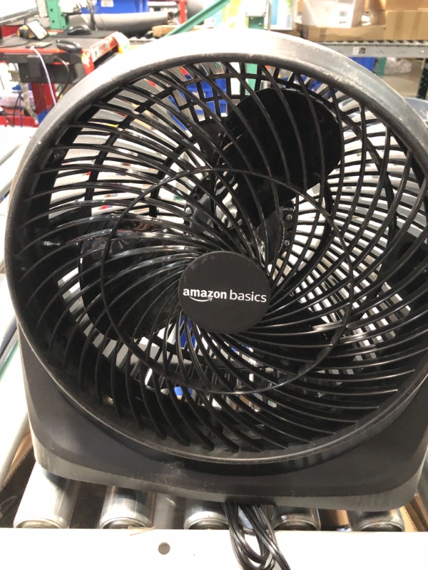 Photo 2 of AMAZON BASICS SMALL TABLE FAN BLACK 