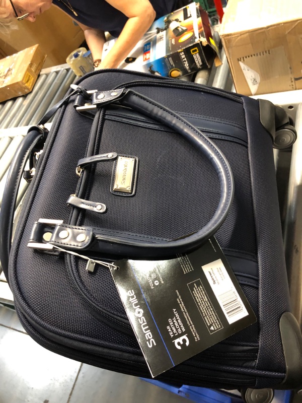 Photo 3 of ***DAMAGED - HANDLE BROKEN - SEE PICTURES***
Samsonite Womens Women's Spinner Mobile Office One Size Midnight Blue