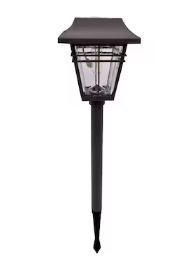 Photo 1 of **BUNDLE OF 2 NON- REFUNDABLE**
Harbor Breeze Square Path 15-Lumen Bronze Solar LED Outdoor Path Light (3500 K)