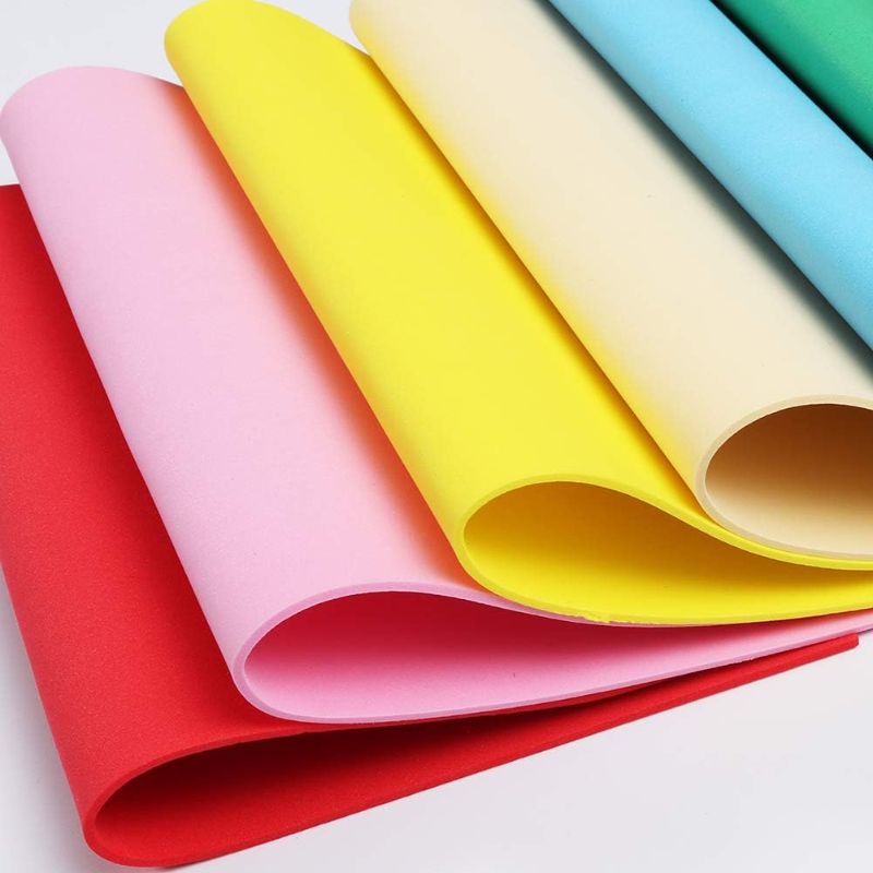 Photo 1 of  100 PCS EVA Foam Paper Sheets, for Handicraft Kids Arts Craft DIY Projects Classroom Parties Custom Card Facemask Easter Halloween Christmas(7.8x10.6 IN)