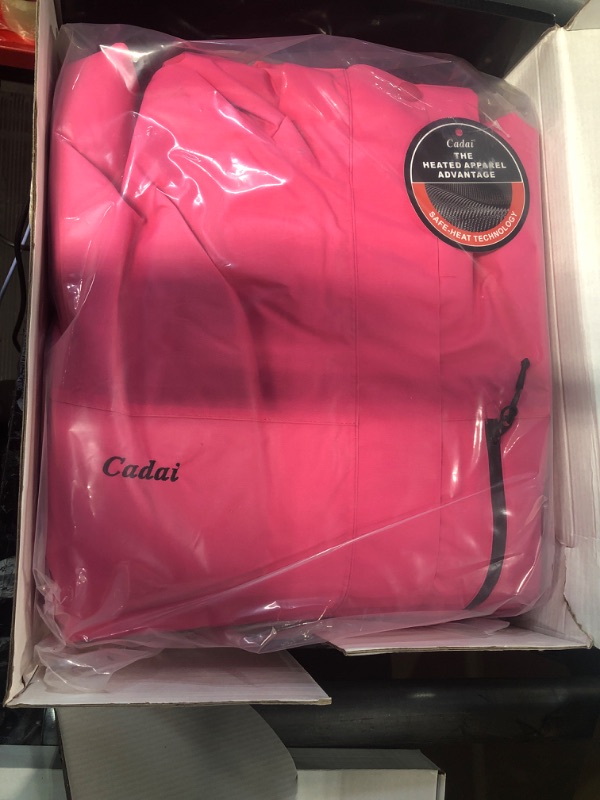 Photo 2 of CADAI WOMEN'S 3-IN-1 HEATED JACKET PINK 4XL