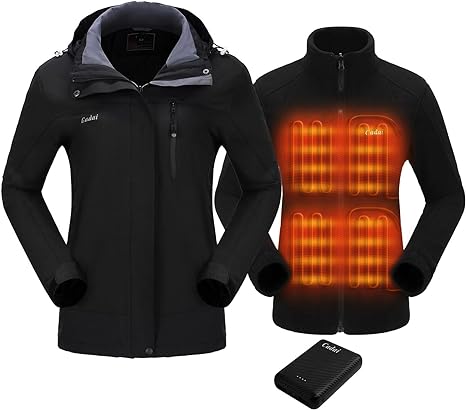 Photo 1 of CADAI WOMEN'S 3-IN-1 HEATED JACKET PINK 4XL