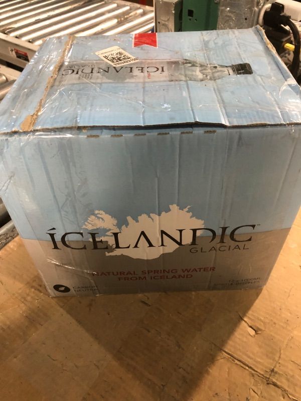 Photo 4 of * NON REFUNDABLE * Icelandic Glacial Natural Spring Alkaline Water 1 Liter 12 Count