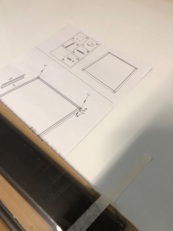 Photo 1 of Double-Sided Magnetic Whiteboard, 36" x 24" Dry Erase Board Aluminum Frame for Wall, White Board Marker Board for Kitchen, Memo, School, Home, Office