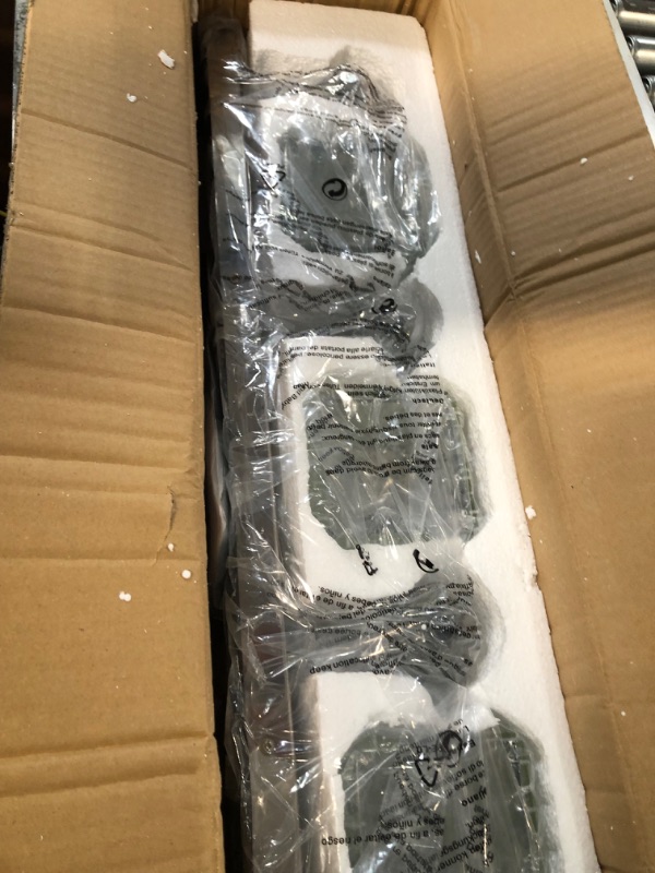 Photo 1 of PRESDE Bathroom Vanity Light Fixtures, Modern Crystal Chrome 4 Light Vanity Light Bathroom Light Fixtures Crystal Bathroom Lights Over Mirror Sconces Wall Lighting Base Vanity Lights for Bathroom Chrome?Square? 4-lights