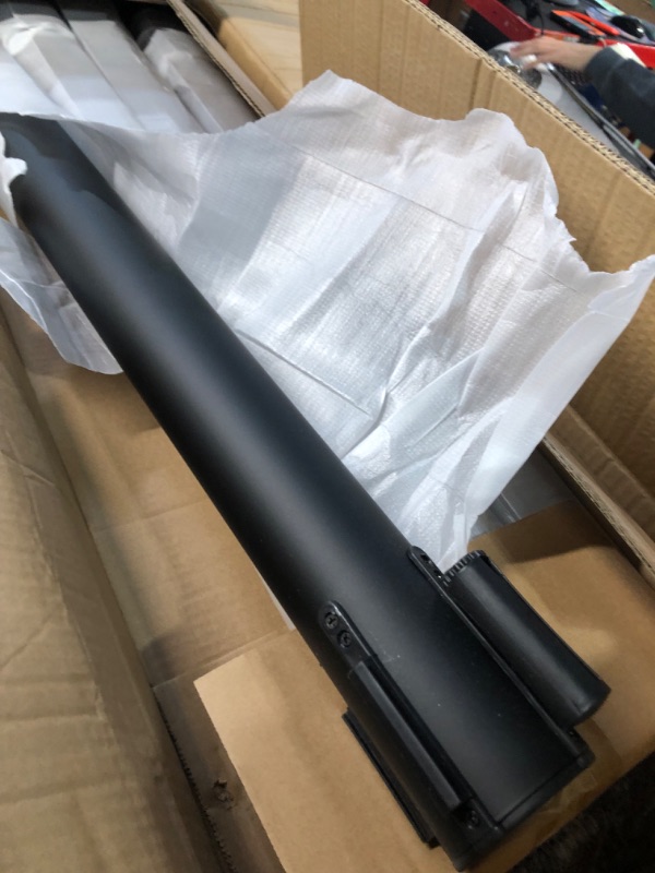Photo 1 of ***USED - LIKELY MISSING PARTS - UNABLE TO VERIFY FUNCTIONALITY***
XPCARE Crowd Control Stanchion,8 Pieces Stanchion Set with 6.6ft/2 m Black Retractable Belt, Stanchion Retractable Belt Barriers, Black Crowd Control Barrier Metal Base,Easy Connect Assemb