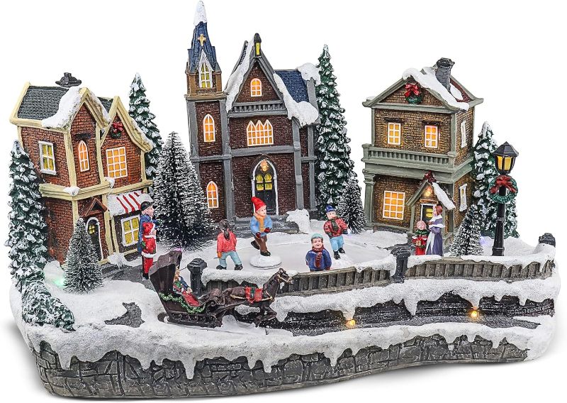 Photo 1 of  Christmas Village  Perfect Addition to Your Christmas Indoor Decorations & Christmas Village Displays