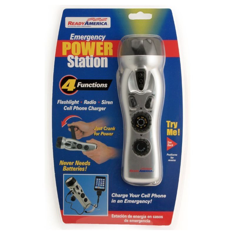 Photo 1 of Ready America 70801 Emergency Power Station, 4 Function 1 Count (Pack of 1)