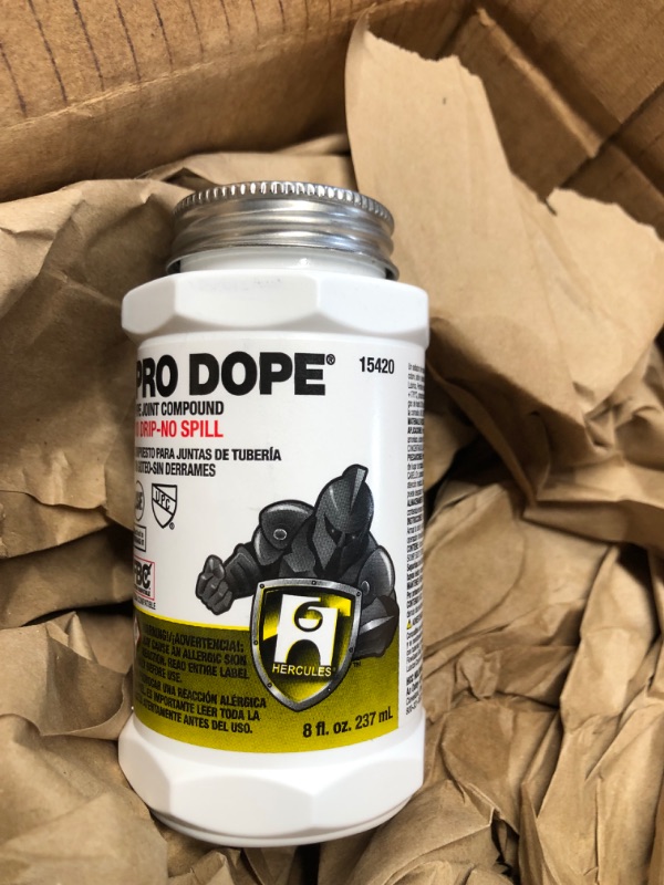 Photo 3 of Oatey 15420 8 Oz Pro Dope Pipe Joint Compound