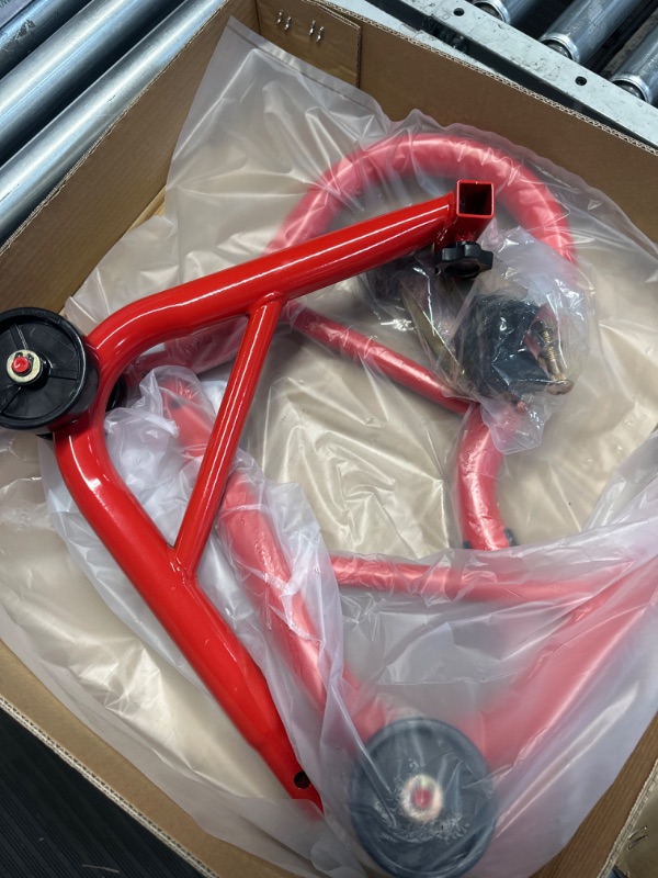 Photo 1 of Apextreme Motorcycle Stand 750LB Sport Bike Rear Wheel Lift Swingarm Paddock Stands