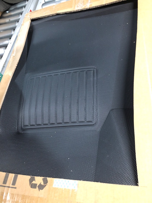 Photo 2 of TAPTES Tesla Model S Floor Mats 2023 2022 2021 2020, Tesla Model S All Weather Floor Mats Model S CargoTrunk Liner Interior Mats