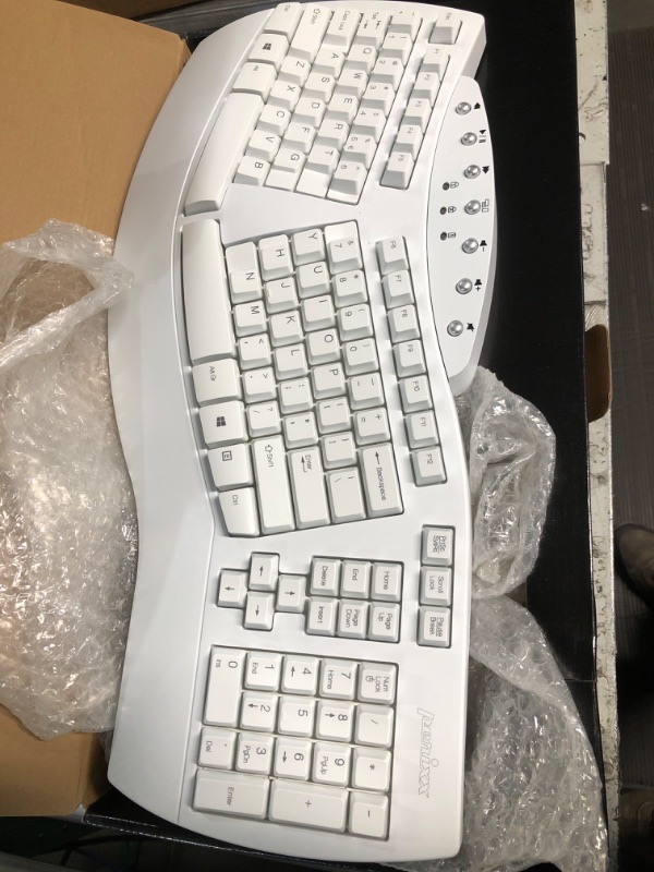 Photo 2 of Perixx Periboard-612 Wireless Ergonomic Split Keyboard, US English Layout