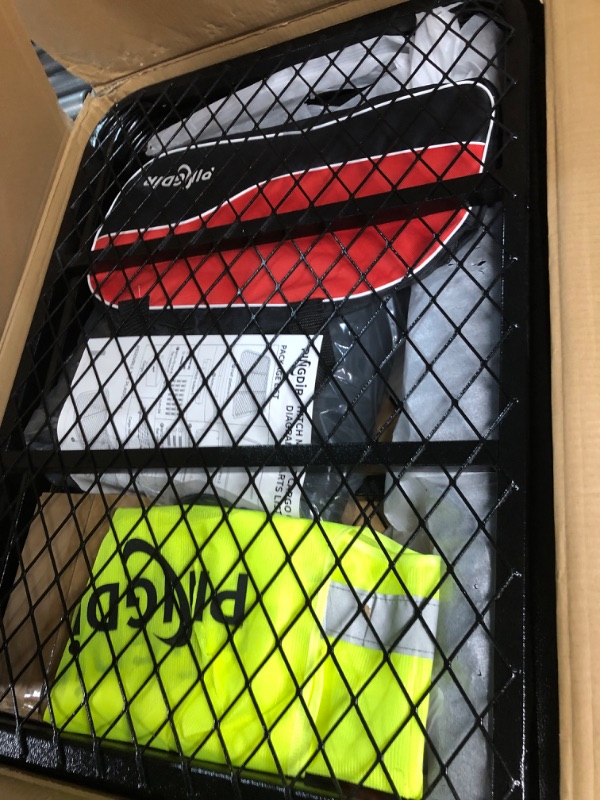 Photo 1 of Folding Hitch Mount Cargo Carrier Hitch Rack Basket 60"*21.5"*6" Hauling Weight Capacity of 500 Lbs, Waterproof Cargo Bag 58" 19" 24", with Hitch Stabilizer,Cargo Net and Ratchet Straps hitch cargo carrier