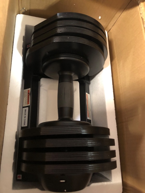 Photo 2 of **1 ONLY**READ NOTES**ALTLER Adjustable Dumbbell, 22lb/25lb/44lb/52lb Single Dumbbell 