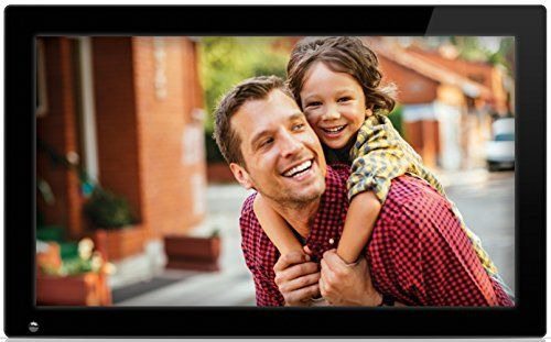 Photo 1 of Dragon Touch Digital Picture Frame 18 inch 4:3 Touch Screen Large Digital Photo Frame Display, 32GB Storage Auto-Rotate, Easy Setup to Share Photos or Videos via Vphoto APP, Wall Mountable