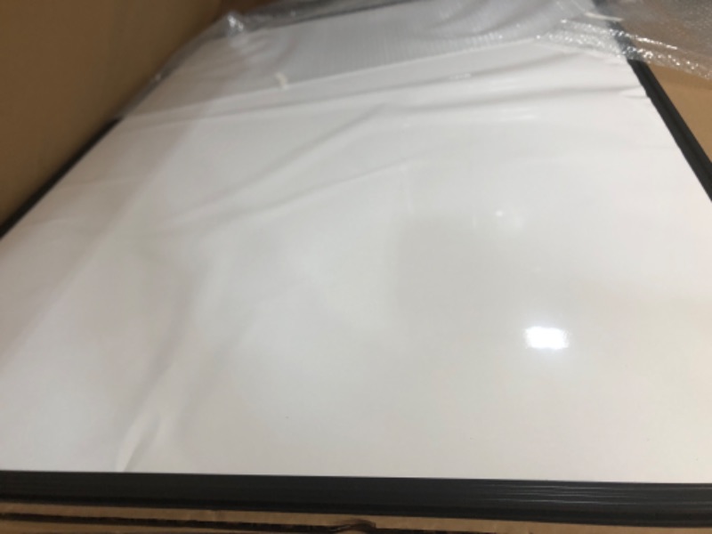Photo 1 of **SCREEN IS DAMAGED** JILoffice Magnetic Whiteboard / White Board, 189cm x 109cm x 3.8cm in inches