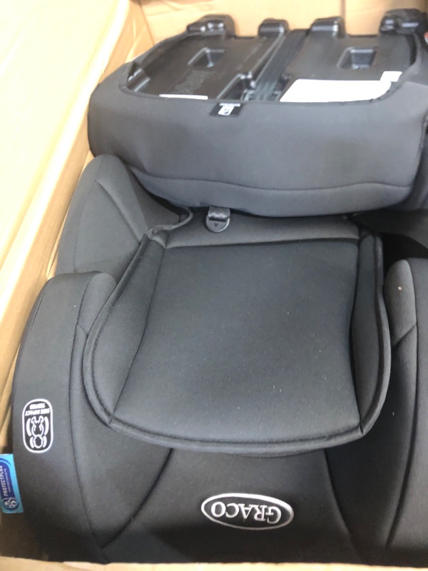 Photo 3 of **MANUFACTURED: 1-13-2024** Graco Tranzitions 3 in 1 Harness Booster Seat, Proof Tranzitions Black