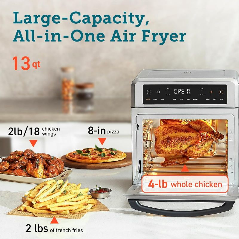 Photo 7 of (READ FULL POST) COSORI Air Fryer Toaster Oven, 13 Qt Familiy Size, 11-in-1 Functions with Rotisserie
