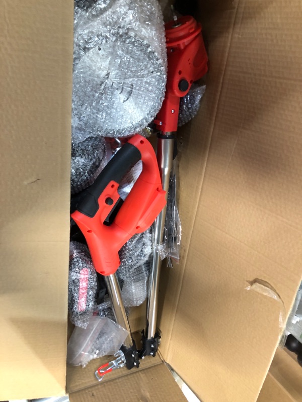 Photo 2 of (used, incomplete item) Cordless  Wacker, Electric Weed Eater Battery String Trimmers Lawn Edger Tool Tree Pruner 2.0Ah Battery