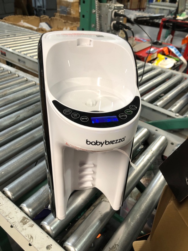 Photo 3 of New and Improved Baby Brezza Formula Pro Advanced Formula Dispenser Machine - Automatically Mix a Warm Formula Bottle Instantly - Easily Make Bottle with Automatic Powder Blending